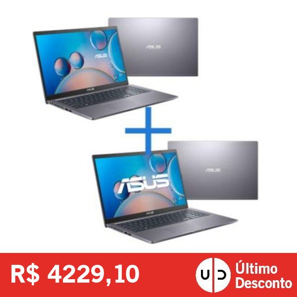 Notebook ASUS i5-1035G1 8GB 256GB SSD + Notebook ASUS  i3-1005G1 4GB 256GB SSD