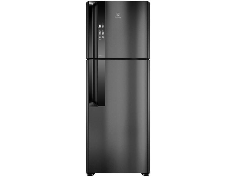 Refrigerador Electrolux Efficient Black IF56B Frost Free Duplex 474 Litros cor Preto Inox