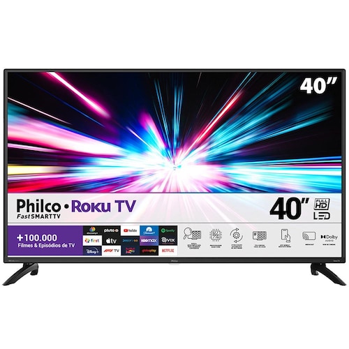 Smart TV Full HD 40 Philco HDR PTV40G65RCH 3 HDMI
