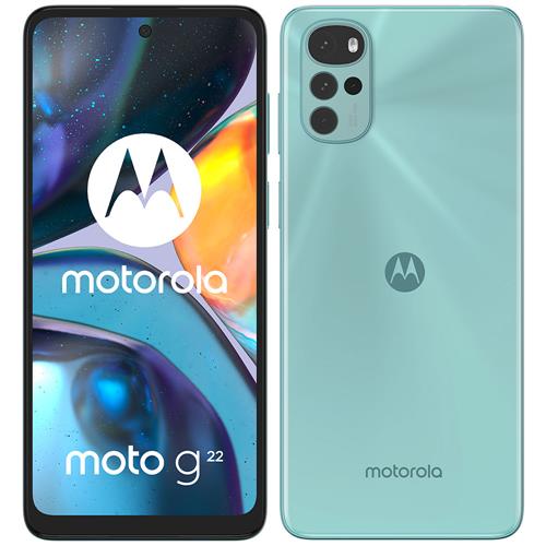 Smartphone Motorola Moto G22 4GB 128GB Câmera Quádrupla 2 Chips Android 12 Verde